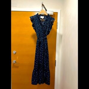 Kate Spade Floral Printed Wrap Style Dress